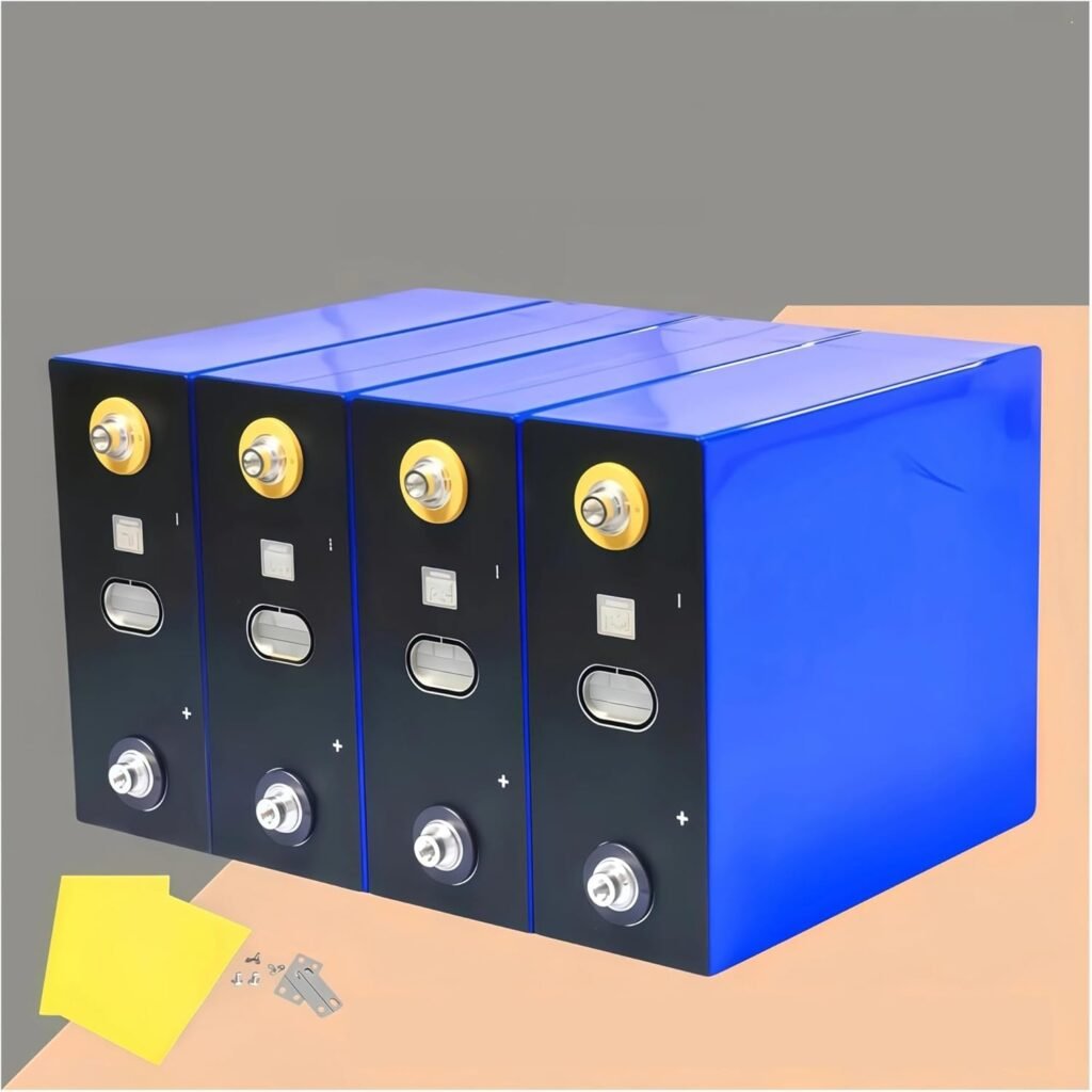 3.2V 340Ah LiFePO4 Cell 10000 Cycle Rechargeable Battery Suitable For DIY 12V 24V 48V Caravan Marine Solar Energy System(3.2V 340Ah 64pcs)