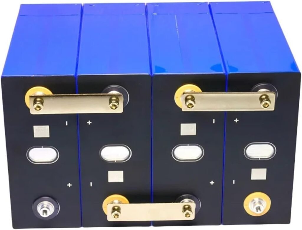 3.2V 340Ah LiFePO4 Cell 10000 Cycle Rechargeable Battery Suitable For DIY 12V 24V 48V Caravan Marine Solar Energy System(3.2V 340Ah 32pcs)