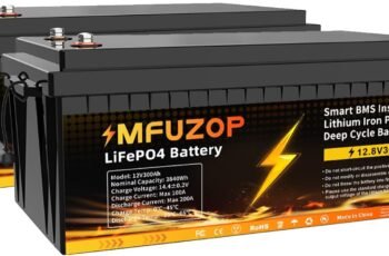 4PCS 12V 300Ah LiFePO4 Lithium Battery review
