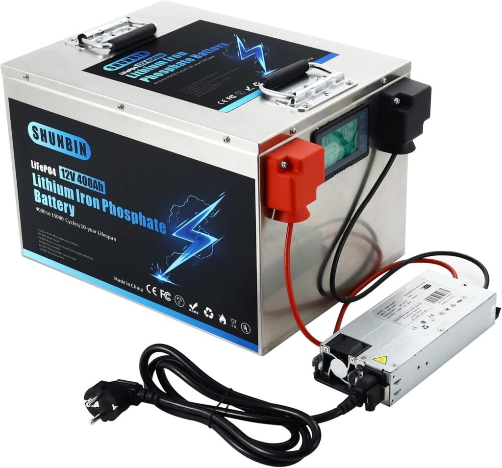 Lifepo4 100ah 200ah 300ah 400ah 12V Lithium ion Battery for Solar System/Motor Home/Boat/Golf Carts car battery (12V 400ah ×1pcs)