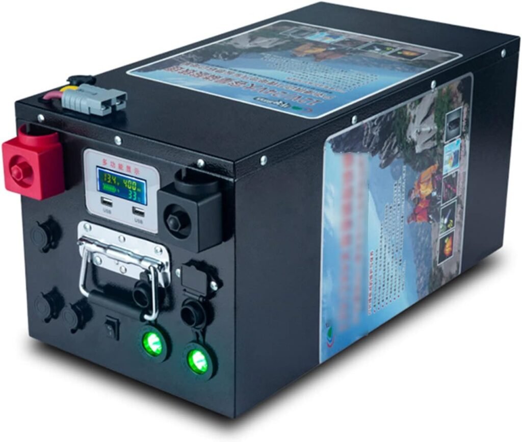 TGHY 12V 200Ah LiFePO4 Battery, Rechargeable Lithium Iron Phosphate Battery, Built-in 100A BMS, 4000 Deep Cycles 10-Year Lifetime, Perfect for RV, Camping, Solar, Home