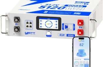 Wattcycle 48V 100Ah LiFePO4 Lithium Battery review