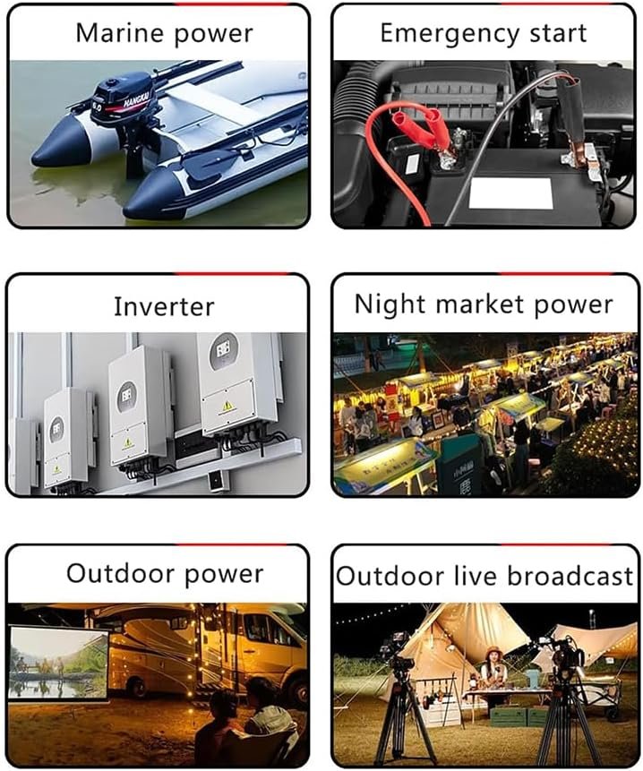 12.8V 60Ah 100Ah 150Ah 200Ah Outdoor Thruster Battery 12V LiFePO4 Lithium Li-ion Battery for Electric Boat Fishing Boat Propeller Marine Propulsion Battery