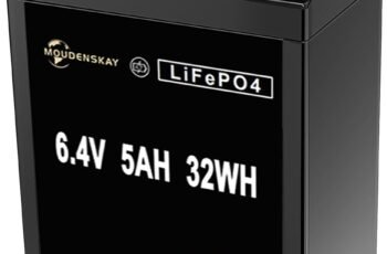 6V 5Ah LiFePO4 Battery 12V Lithium Battery review