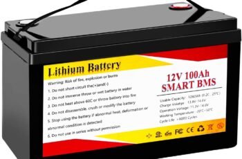 Generic LiFePO4 12V 100Ah 1280Wh Battery 100A BMS review