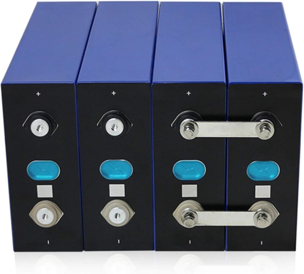 LiFePO4 3.2V 280Ah Cells for 12V 280Ah Home Solar Energy Storage System RV Battery with Bus Bars 4PCS/LOT