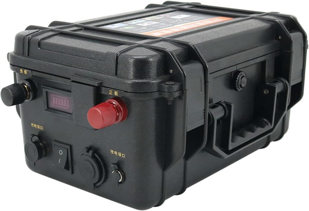 12V 24V 60Ah-200Ah LiFePO4 Lithium Iron Phosphate Battery Pack Built-in BMS for Electric Boat Motor Fishing Boat Propeller Marine Propulsion Battery