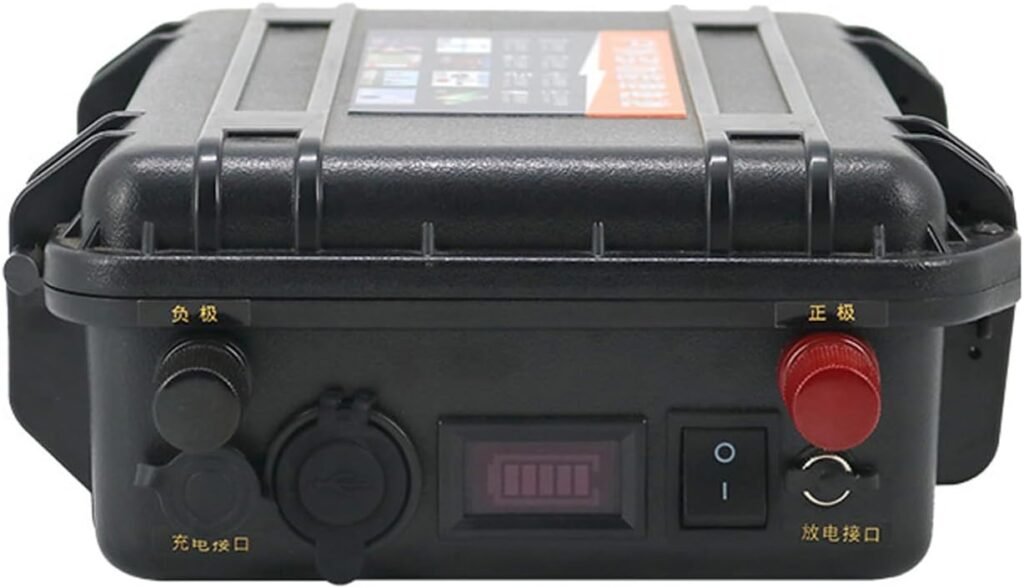 12V 24V 60Ah-200Ah LiFePO4 Lithium Iron Phosphate Battery Pack Built-in BMS for Electric Boat Motor Fishing Boat Propeller Marine Propulsion Battery