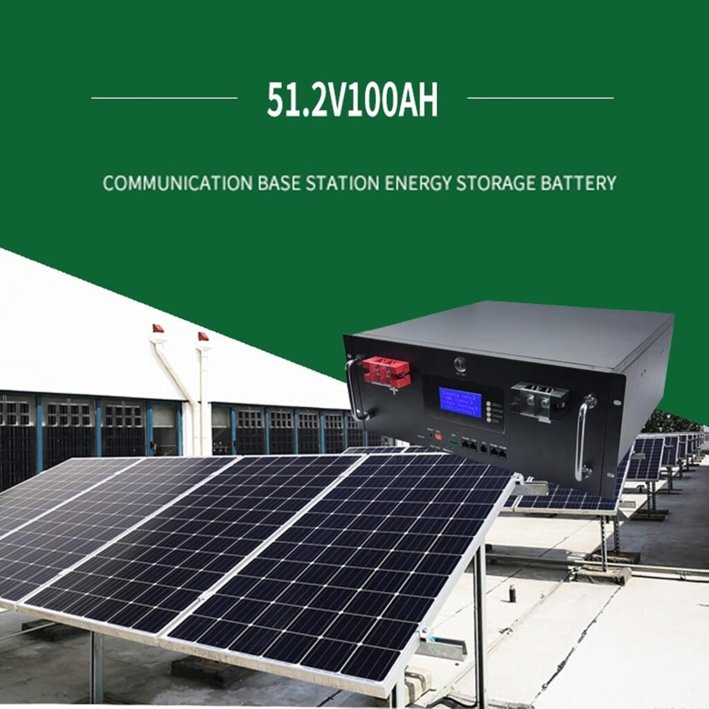 48 Volt LiFePO4 Lithium Ion Batteries 48V 16S 50AH 100Ah 200Ah 100A BMS Communication via CAN/RS485 Use for Solar Wind RV Marine Golf Cart Emergency Energy Storage