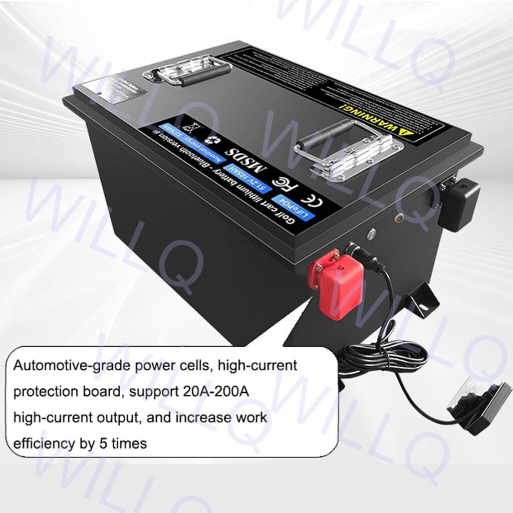 51.2V Golf Cart Lithium Battery 48V 50AH 105AH 120AH 150AH 173AH 200AH 230AH Lifepo4 Battery 3000+ Cycles for Golf Carts, Club Car, RV, Trolling Motor,48V 150AH XGXB 51.2V Golf Cart Lithium Battery 48V 50AH 105AH 120AH 150AH 173AH 200AH 230AH Lifepo4 Battery 3000+ Cycles for Golf Carts, Club Car, RV, Trolling Motor,48V 150AH XGXB