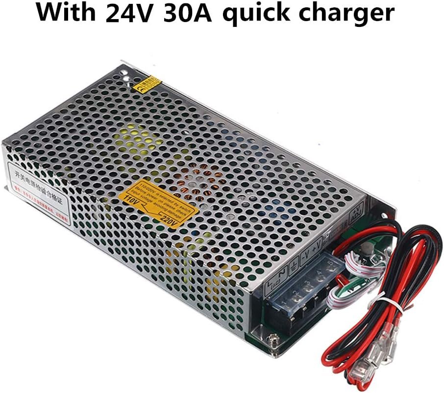 Lifepo4 100ah 200ah 300ah 400ah 500ah 24V Lithium ion Battery for Solar System/Motor Home/Boat/Golf Carts car battery Waterproof 24V lifepo4 battery (24V 200AH ×1set with Quick charger)