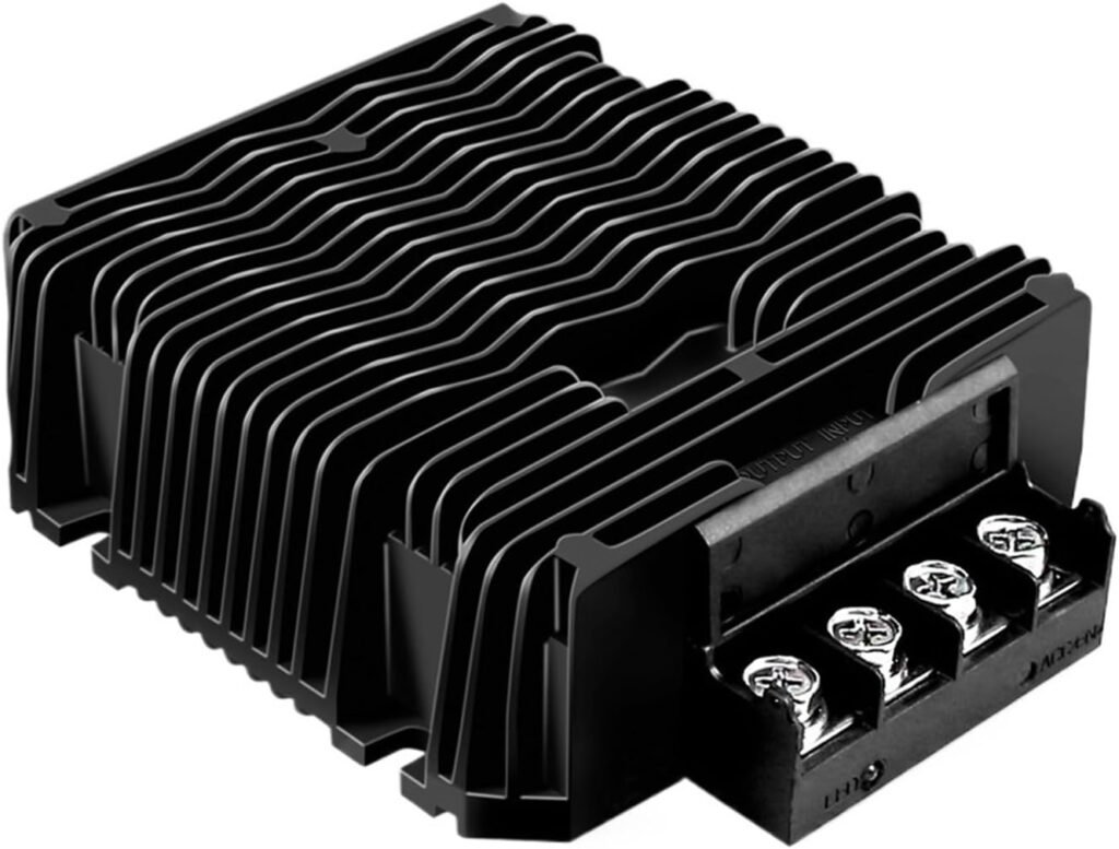 Waterproof DC 18-60V 24V 36V 48V to 14.6V 40A Lifepo4 Lithium Battery Charger RVs Boat Car Dual Battery System