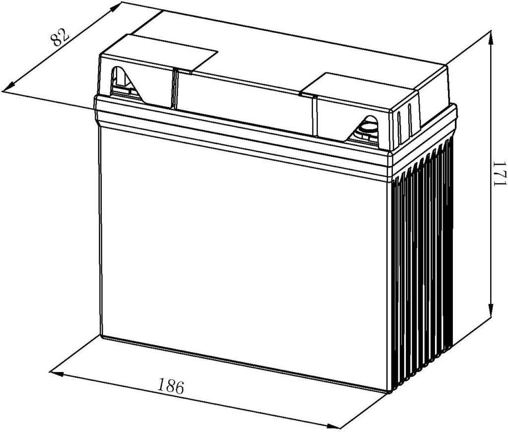 Bosch FA120 - AGM Motorcycle Battery - 12V 250A 18Ah - Suitable for motorcycles, motorbikes, enduros, scooters, quads, jet skis - Compatible M4F45, M4F41, 51814, 51913, BT19BL-BS, BT19BL