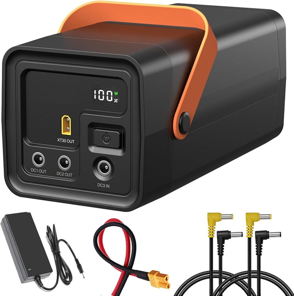 LiFePO4 Battery 12.8V 12000mAh Lithium Battery Pack 25.6V 6000mAh Outdoor Portable Batteries with Charge for Audio Equipment/Cameras/Monitors