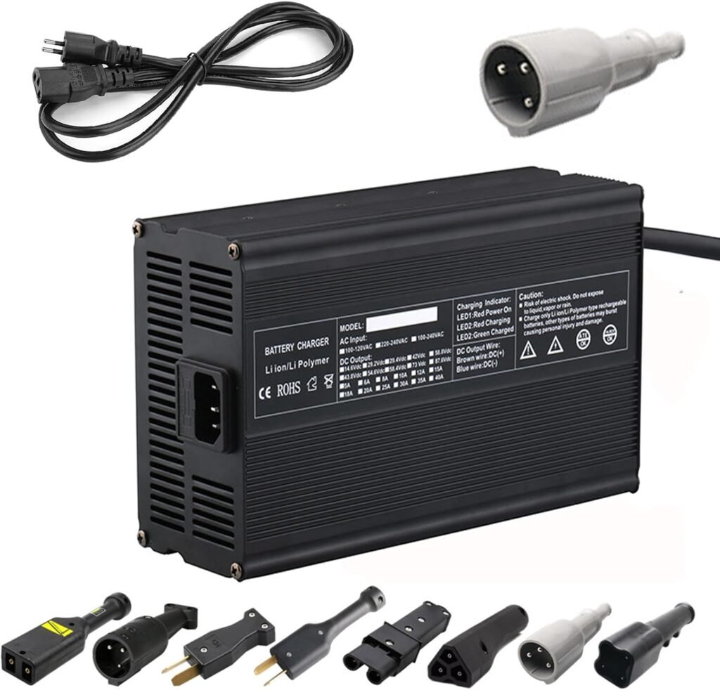 Professional Golf Cart Battery Charger/36/48/60/72 Volt,6-10Hour Full Charge,Trickle Charge Smart Charger for Car Boats EZGO Golf Cart Professional Golf Cart Battery Charger/36/48/60/72 Volt,6-10Hour Full Charge,Trickle Charge Smart Charger for Car Boats EZGO Golf Cart
