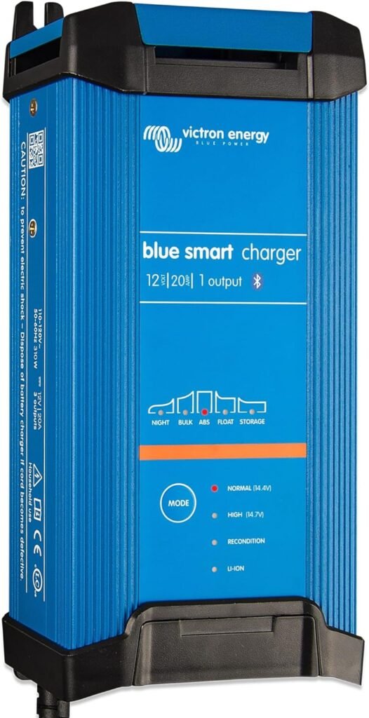 Victron Energy Blue Smart IP22 Smart Car Battery Charger 12V 15A, Trickle Charger for Car Battery and Desulfator for Motorcycle, ATV, RV, Lithium and Deep Cycle Batteries, UK Victron Energy Blue Smart IP22 Smart Car Battery Charger 12V 15A, Trickle Charger for Car Battery and Desulfator for Motorcycle, ATV, RV, Lithium and Deep Cycle Batteries, UK