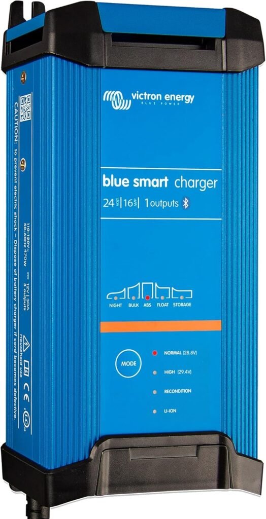Victron Energy Blue Smart IP22 Smart Car Battery Charger 12V 15A, Trickle Charger for Car Battery and Desulfator for Motorcycle, ATV, RV, Lithium and Deep Cycle Batteries, UK Victron Energy Blue Smart IP22 Smart Car Battery Charger 12V 15A, Trickle Charger for Car Battery and Desulfator for Motorcycle, ATV, RV, Lithium and Deep Cycle Batteries, UK