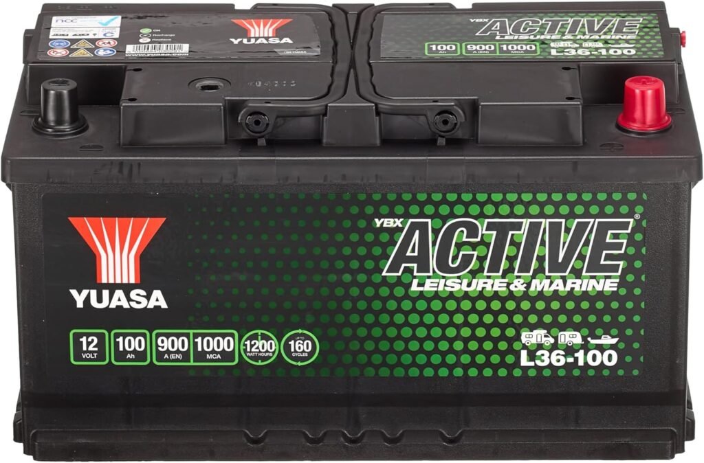 Yuasa L36-100 12V 100Ah 900CCA Maintenance Free High Performance Leisure Marine Battery Yuasa L36-100 12V 100Ah 900CCA Maintenance Free High Performance Leisure Marine Battery