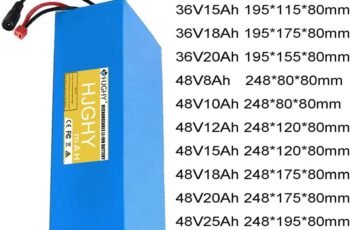 36V 48V 10Ah 12Ah 15Ah 18Ah 20Ah 8Ah Lithium Li-ion Battery 60V 72V 15Ah 20Ah Electric Motorcycle Lithium-ion Battery Pack PVC for 0-1500W Scooter Takeaway Vehicles Motor