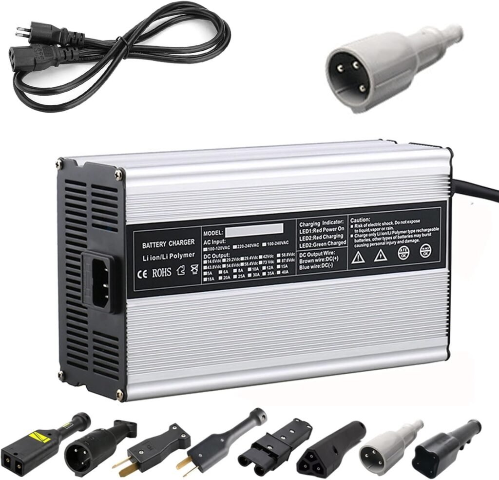 Professional Golf Cart Battery Charger/36/48/60/72 Volt,6-10Hour Full Charge,Trickle Charge Smart Charger for Car Boats EZGO Golf Cart Professional Golf Cart Battery Charger/36/48/60/72 Volt,6-10Hour Full Charge,Trickle Charge Smart Charger for Car Boats EZGO Golf Cart