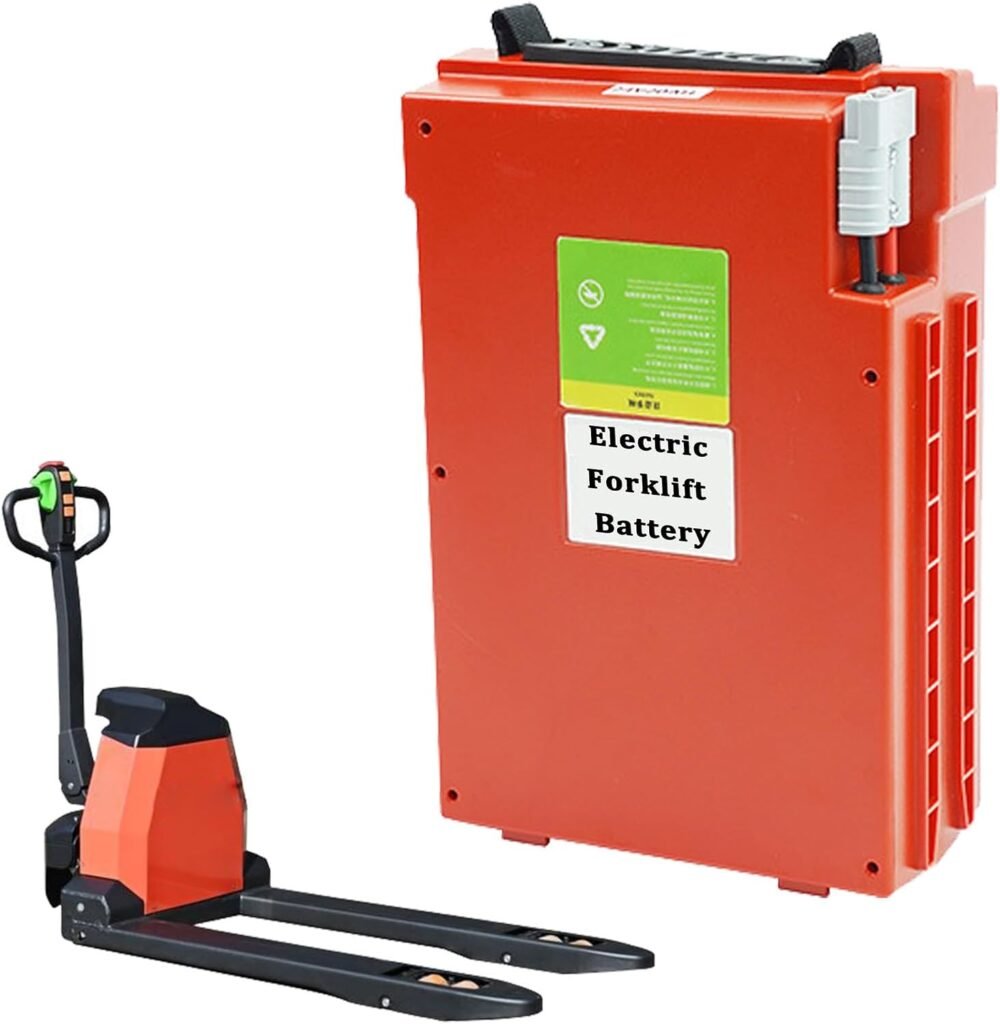 48 Volt Lithium Battery 24V Electric Forklift Battery for CBD20YLi LiFePO4 Batteries Electric Pallet Jack Truck Batteries with BMS, Handle and Andertson Port