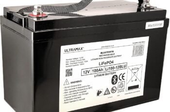 Ultramax 12v 100Ah LiFePO4 Battery for Mobile Electric Lift Trucks with Bluetooth Monitoring APP — Full Review